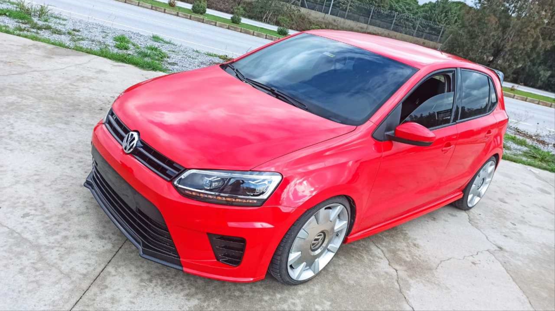 Volkswagen Polo  WRC Ön Tampon Seti + Ön Panjur (ithal plastik 2009-2016